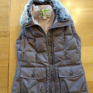Eddie Bauer Purple Goose Down Vest
